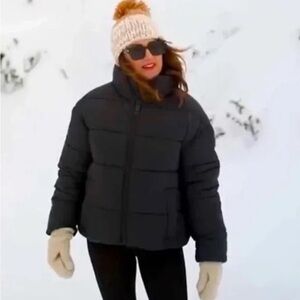 Jilly box noise puffer, black size L